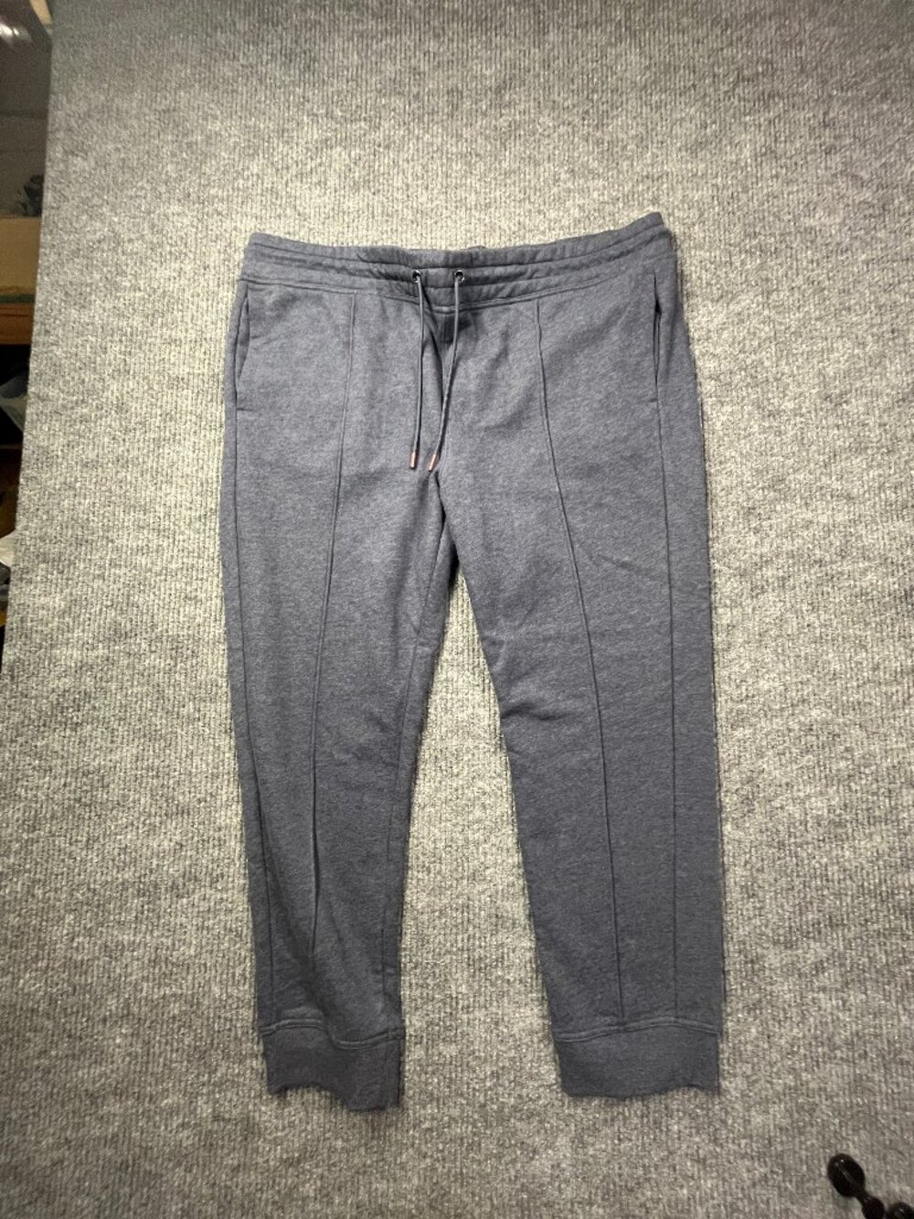 Goodfellow Unisex Grayish Bluish Drawstring Winter Cotton Sweat Pants Size XXL